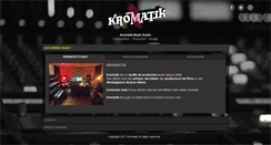 Desktop Screenshot of kromatik.eu