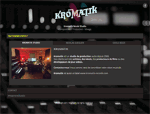 Tablet Screenshot of kromatik.eu